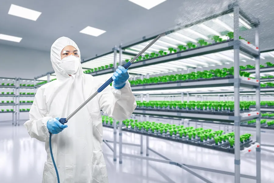 Ácido Peracético desinfectante alimentos